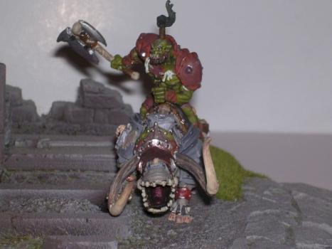 SHAMAN ANIMISTE SUR BRONTOPS by youda
