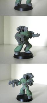 Converted Pre heresy Blood Angels Space Marine by Sanguinius