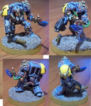 Rune Priest in terminator armour conversion by paladian