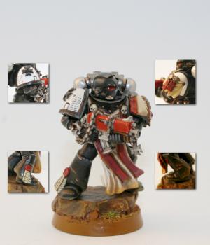 Black Templars Space Marine by Russ
