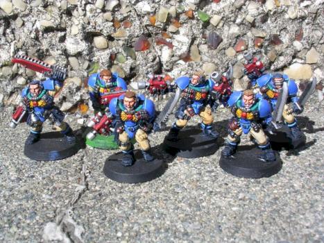 Ultramarine scouts by TJCanuck