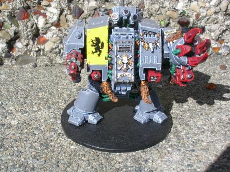 spacewolves Venerable Dreadnaught by TJCanuck
