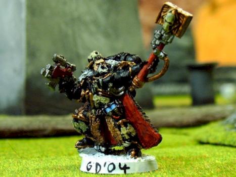 Space Wolves Rune Priest by Kjalter