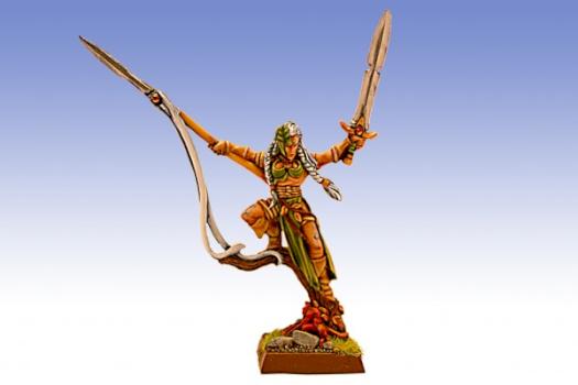 Wood Elf Lady by derzinski