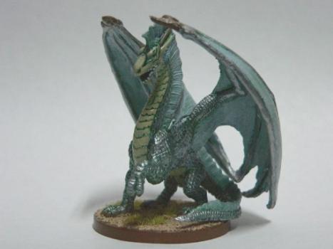 Large Silver Dragon by Herman