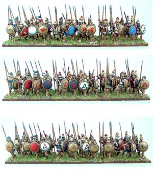 15mm Xyston Hoplite Phalanx 2 by ghpainting