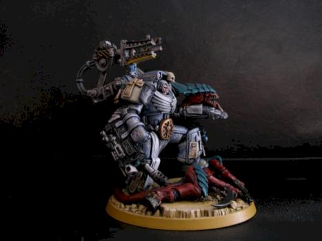 Steel Confessors Chapter Master by Djartistknight