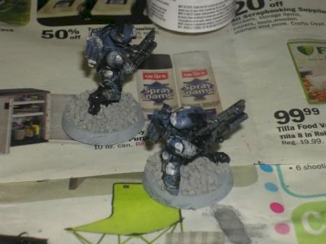 Tau Firewarriors in Urban Camo by valen
