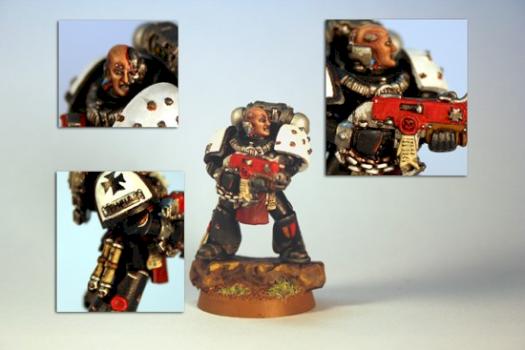 Black Templars Space Marine by Russ