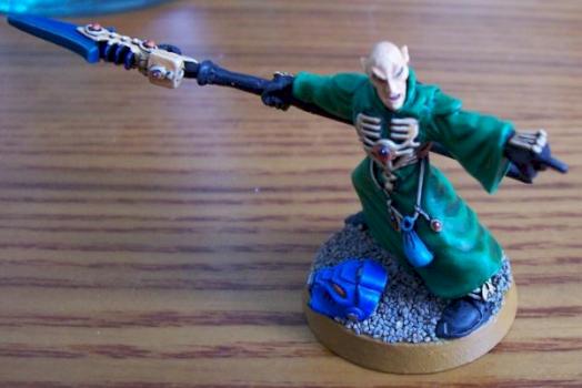 Eldar Warlock conversion by paladian