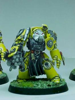 Imperial Fist Terminator Conversion by Prodigalson