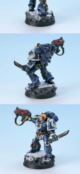 Ultramarines Tyranid Hunter by Father Nanectarius