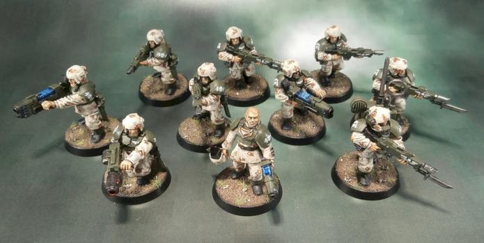 Imperial Guard Veterans - Desert Camouflage by Elmo9141