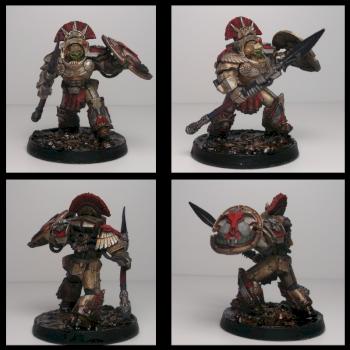 Minotaur Space Marines Chapter Master Moloc by Sasa0mg