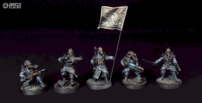Death Korps of Krieg Command Squad by Awaken Realms
