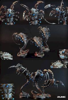 Necron Canoptek Wraiths by Runic
