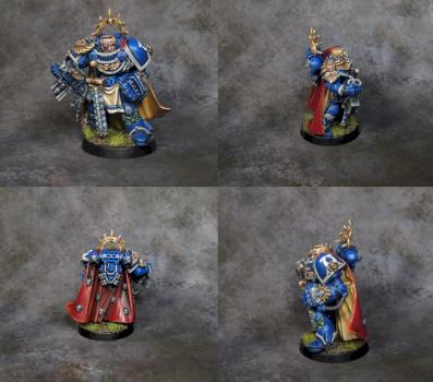 Space Marine Captain by webwaypainting