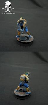 Thorakitai with rifle by Jolly Roger Studio