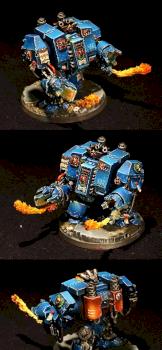 Ultramarines Dreadnought by nazgash