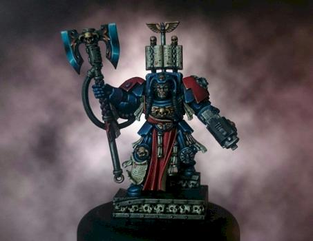 Space Hulk Librarian by justinscouse