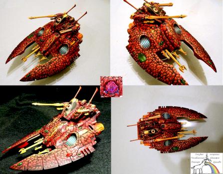 Eldar falcon by Atamanist