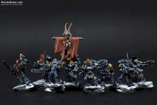 Space Wolves Grey Hunters by BloodyBeast.com