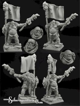 Ogre Standard Bearer by Scibor