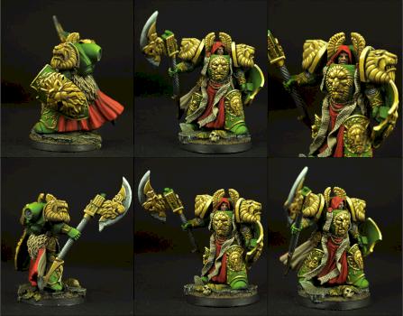 SF Lion Knight figure - painted by Scibor