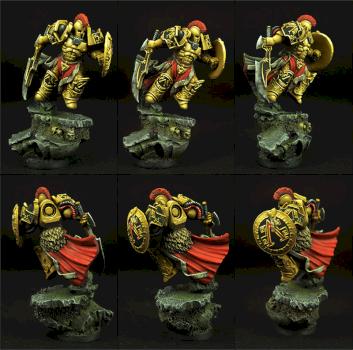 SF Spartan Warrior figure - painted by Scibor