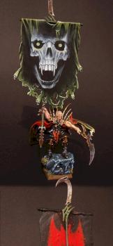 Vampire Counts Hero with Battle Standard Bearer by slawek