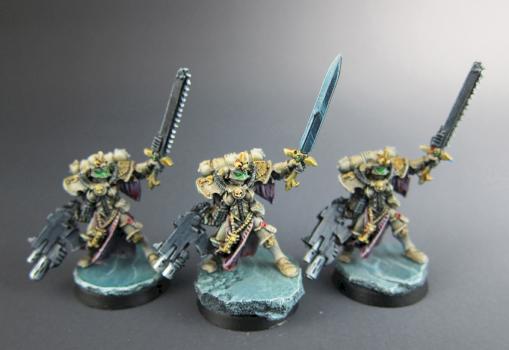 Sisters of Battle sergeants by Plebicidal