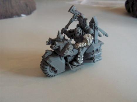 Chaplain on bike by HolyCrusader