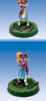 Alice and the Chesire Cat by Wolfbane