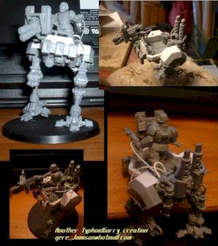 Gun Servitor Platform by TyphoidGarry