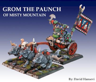 ORCS & GOBLINS - Grom The Paunch Of Misty Mountain by lev trotskij