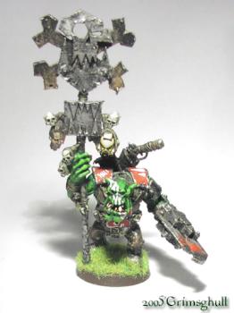 Orknob with Waaagh! Banner by Grimsghull