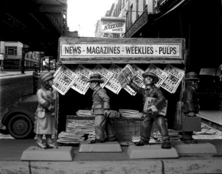 1920's Newsstand by ccerra