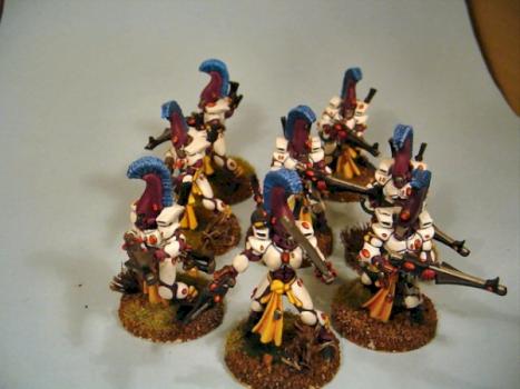 Warhammer 40k Eldar Dire Avengers by farseer