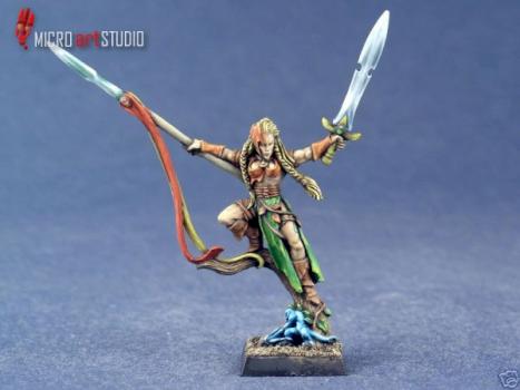 Wood Elf Wardancer Lord by Umpa