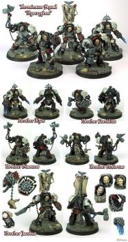 Black Templar Terminator Squad by Grimvar