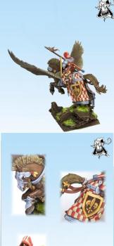 Bretonnian Duke on Royal Pegasus. Born Killer, by Black Gobbo
