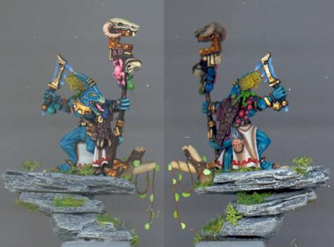 Skink Shaman by lostorpedos