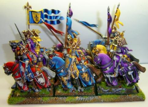 Bretonnian Knights by Jamie