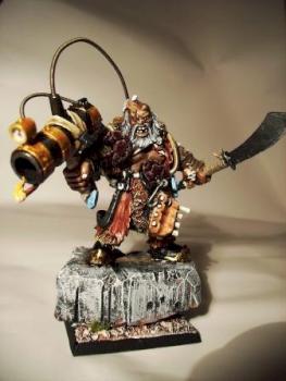 ogre hunter with flame thrower by weasel