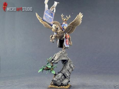 Bretonian Pegasus Knight by grey fox