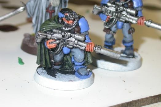 Space Marine Scout Sniper by Oceanman1975