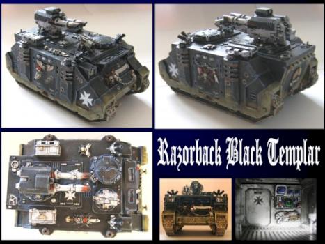 Razorback BLACK TEMPLAR by Jerome
