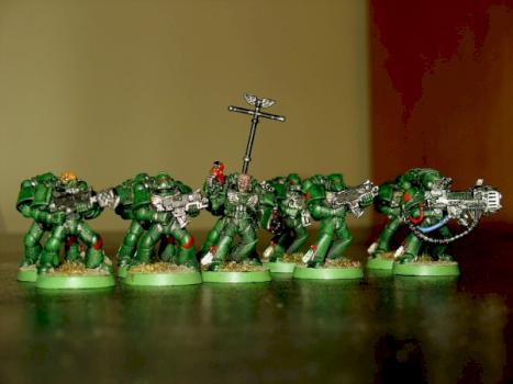 Dark Angels Tactical Squad by Pan Bolo