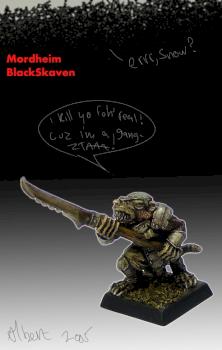 Mordheim BlackSkaven #2 by Cinder