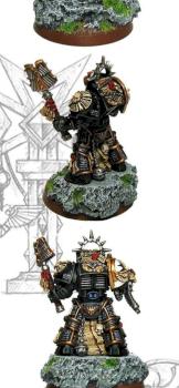 Black Templar Terminator Chaplain by AkhRa